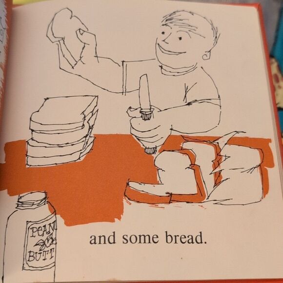 Vintage 60s Dinosaur Ben, The Rabbit, The Sandwich preschool books MCM - Picture 8 of 15